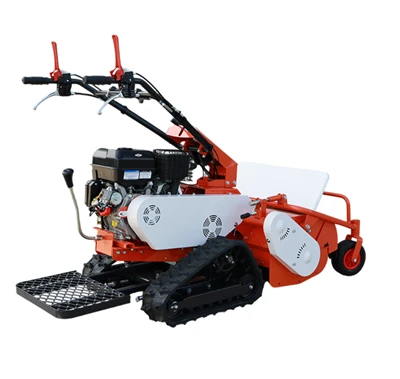 9HP Tracked 680mm Flail Mower Bi Stand-Fuq Pjattaforma